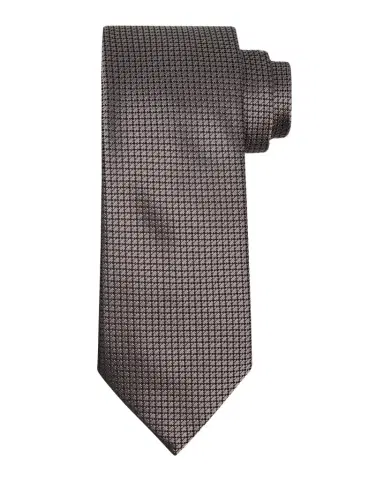 Zegna Men's Neat Micro-Jacquard Silk Tie | Thumbnail 1