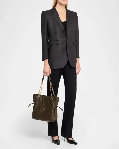 Saint Laurent Jamie 4.3 Small YSL Tote Bag in Quilted Leather | Thumbnail 4 Saint Laurent Jamie 4.3 Small YSL Tote Bag in Quilted Leather | Thumbnail 4