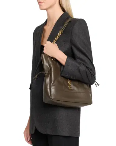 Saint Laurent Jamie 4.3 Small YSL Tote Bag in Quilted Leather | Thumbnail 1 Saint Laurent Jamie 4.3 Small YSL Tote Bag in Quilted Leather | Thumbnail 1
