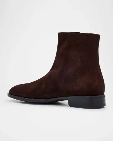 Giuseppe Zanotti Men's Sorrento Suede Ankle Boots | Thumbnail 2 Giuseppe Zanotti Men's Sorrento Suede Ankle Boots | Thumbnail 2