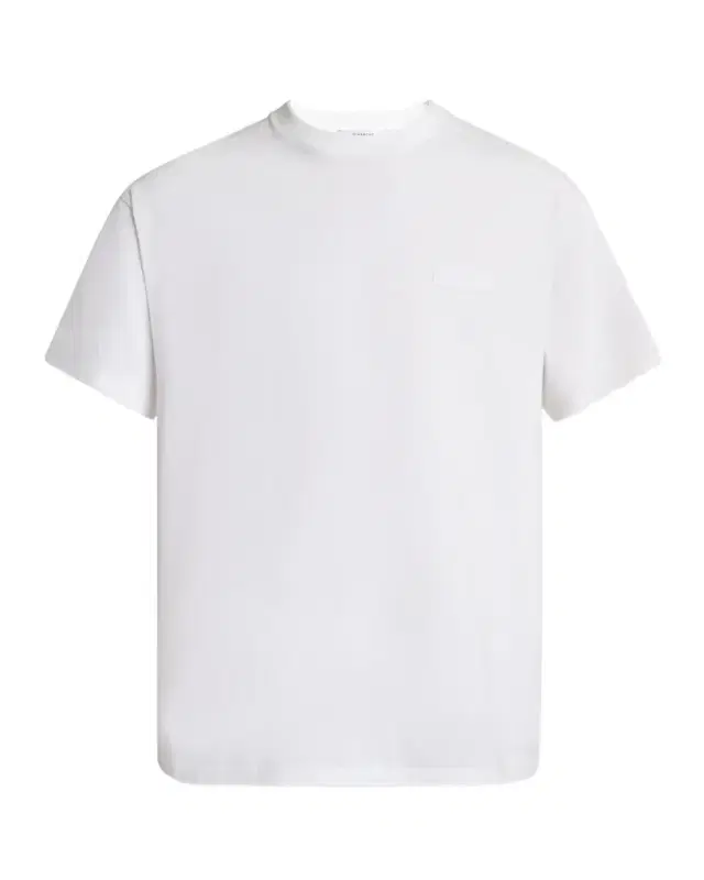 Men 's Embroidered Logo Patch Crewneck T-Shirt