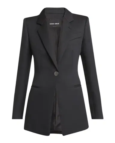 Giorgio Armani Techno Scuba One-Button Blazer | Thumbnail 1