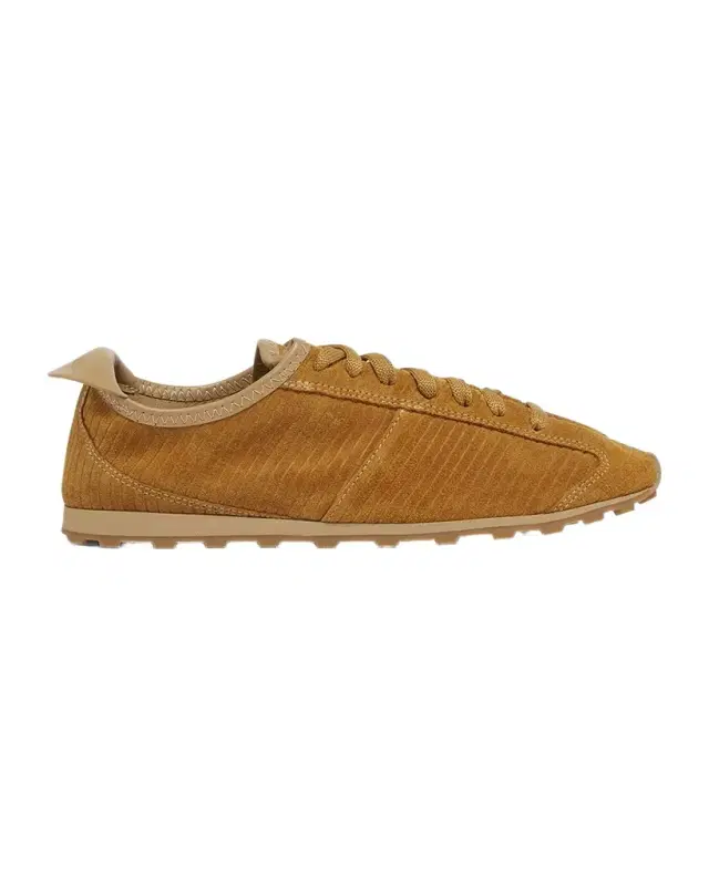 Les Tennis Embossed Suede Sneakers