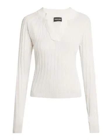 Giorgio Armani Ribbed Cashmere Silk Top | Thumbnail 1 Giorgio Armani Ribbed Cashmere Silk Top | Thumbnail 1