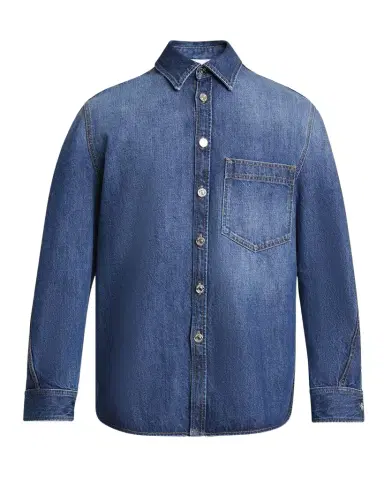 Givenchy Men's Denim Overshirt | Thumbnail 1