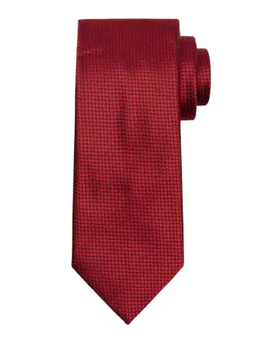 ZEGNA Men 's Micro-Geometric Jacquard Silk Tie | Thumbnail 1