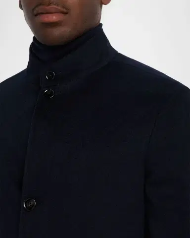 Zegna Men's Cashmere Il Conte Chore Jacket | Thumbnail 5