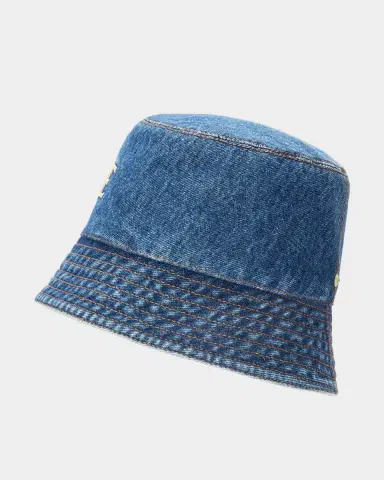 Loewe x Paula's Ibiza Logo Denim Bucket Hat | Thumbnail 2