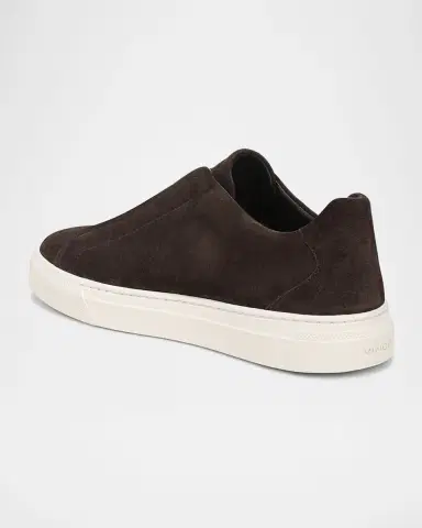 Vince Men's Lakewood Suede Low-Top Sneakers | Thumbnail 3 Vince Men's Lakewood Suede Low-Top Sneakers | Thumbnail 3