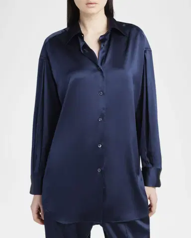 Tom Ford Button-Down Silk Shirt | Thumbnail 4