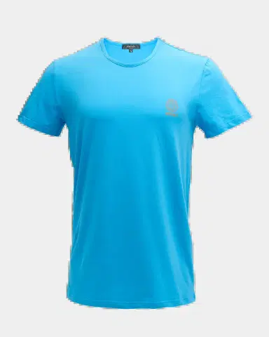 Versace Men 's Medusa Logo Crewneck T-Shirt | Thumbnail 2