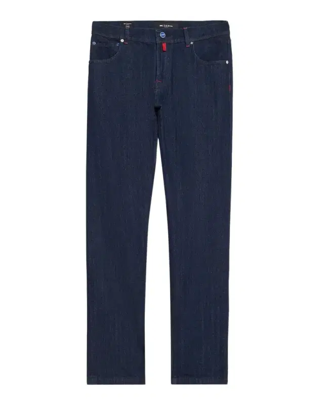 Kiton Men 's Dark Wash Straight-Fit Jeans