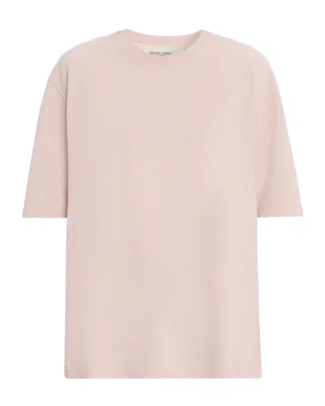 Golden Goose Reverse Logo Cotton Crewneck T-Shirt
