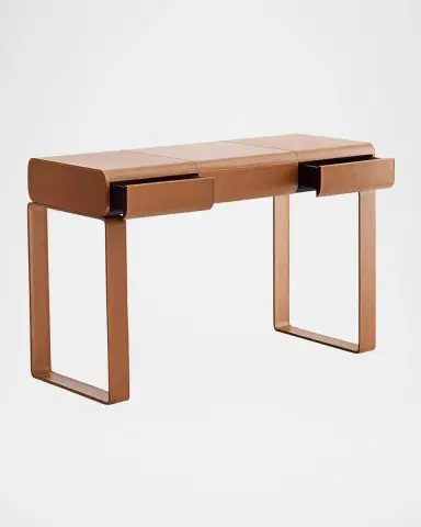Arteriors Meyer Leather Writing Desk | Thumbnail 2
