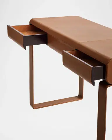 Arteriors Meyer Leather Writing Desk | Thumbnail 3