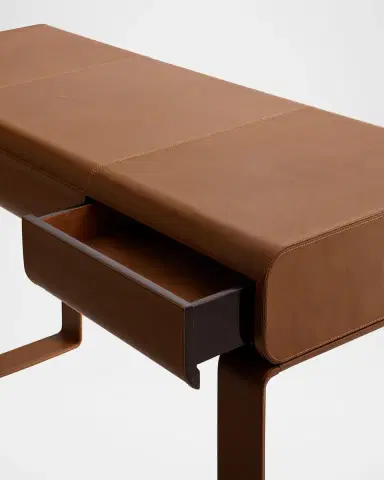 Arteriors Meyer Leather Writing Desk | Thumbnail 4