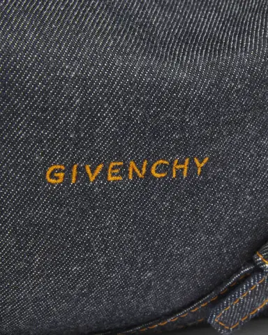 Givenchy Voyou Medium Shoulder Bag in Denim | Thumbnail 6
