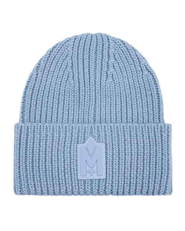 Mackage Men's M-Logo Patch Beanie Hat
