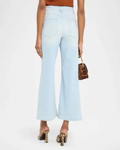 FRAME Le Palazzo Crop Jeans | Thumbnail 3 FRAME Le Palazzo Crop Jeans | Thumbnail 3