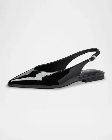 Marc Fisher LTD Gabra Patent Leather Slingback Flats | Thumbnail 3 Marc Fisher LTD Gabra Patent Leather Slingback Flats | Thumbnail 3
