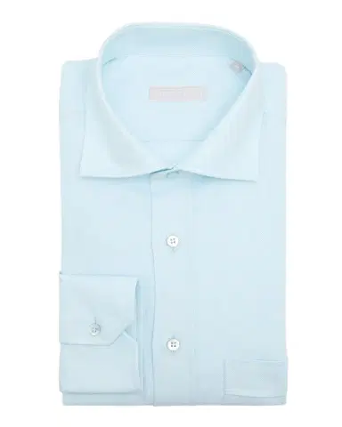 Stefano Ricci Men's Cotton Cashmere Dress Shirt | Thumbnail 1 Stefano Ricci Men's Cotton Cashmere Dress Shirt | Thumbnail 1