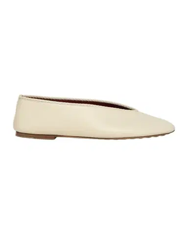 Bottega Veneta Lagoon Nappa Leather Ballerina Flats | Thumbnail 1