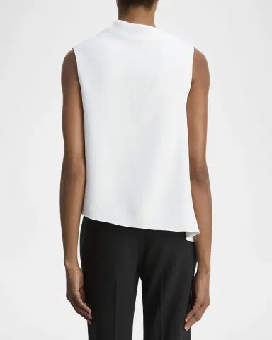 Vince Draped Asymmetric Top | Thumbnail 2