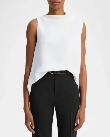 Vince Draped Asymmetric Top | Thumbnail 3