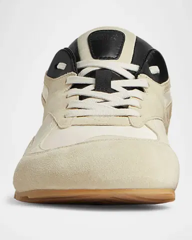 Bottega Veneta Men's Orbit Flash Nylon and Suede Low-Top Sneakers | Thumbnail 3 Bottega Veneta Men's Orbit Flash Nylon and Suede Low-Top Sneakers | Thumbnail 3