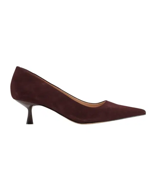 Marc Fisher LTD Calynna Suede Kitten-Heel Pumps