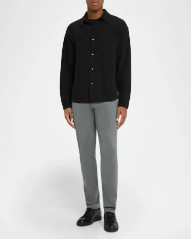 Frame Men's Cotton Waffle Texture Button-Down Shirt | Thumbnail 2