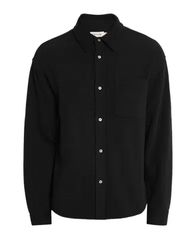 Frame Men's Cotton Waffle Texture Button-Down Shirt | Thumbnail 1