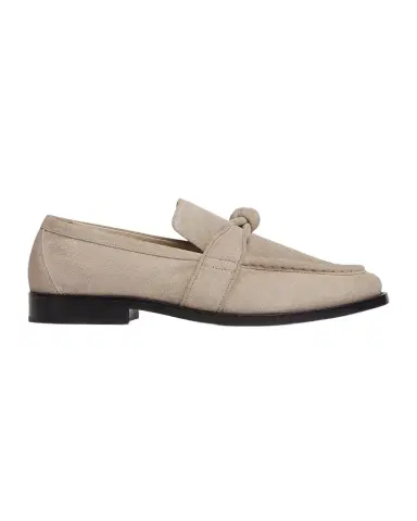 Bottega Veneta Astaire Knot Soft Suede Loafers | Thumbnail 1