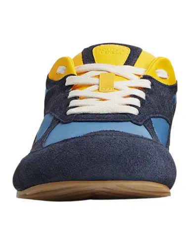 Bottega Veneta Orbit Lite Lace-Up Suede and Nylon Sneakers | Thumbnail 1
