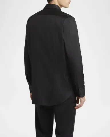 Etro Men 's Cotton Paisley Jacquard Sport Shirt | Thumbnail 3