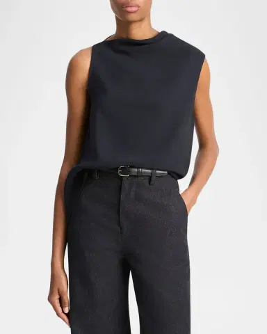 Vince Draped Asymmetric Top | Thumbnail 3