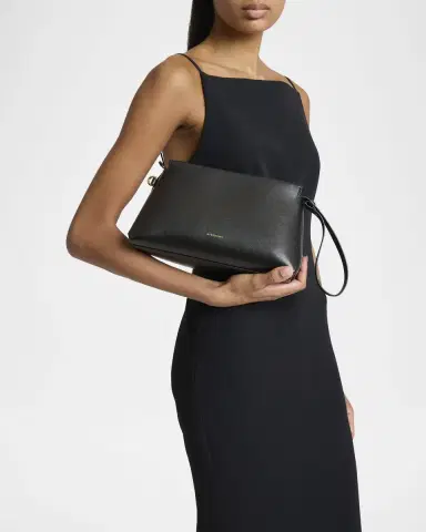 Givenchy Day Wristlet Pouch Bag in Grain Leather | Thumbnail 2 Givenchy Day Wristlet Pouch Bag in Grain Leather | Thumbnail 2