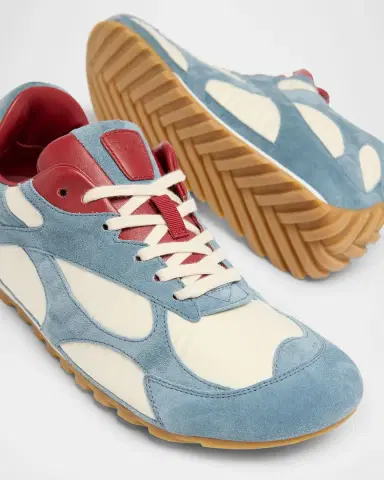 Bottega Veneta Orbit Lite Lace-Up Suede and Nylon Sneakers | Thumbnail 5 Bottega Veneta Orbit Lite Lace-Up Suede and Nylon Sneakers | Thumbnail 5