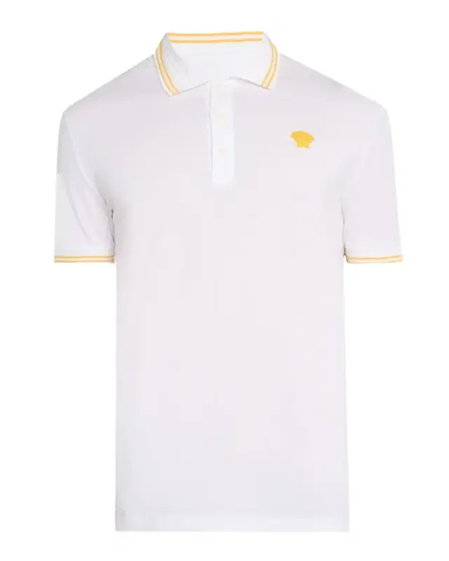 Men 's Pop Medusa Tipped Polo Shirt