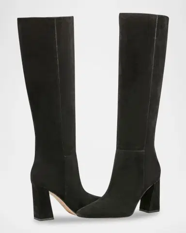 Marc Fisher LTD 80mm Yarli Suede Knee-High Boots | Thumbnail 4 Marc Fisher LTD 80mm Yarli Suede Knee-High Boots | Thumbnail 4