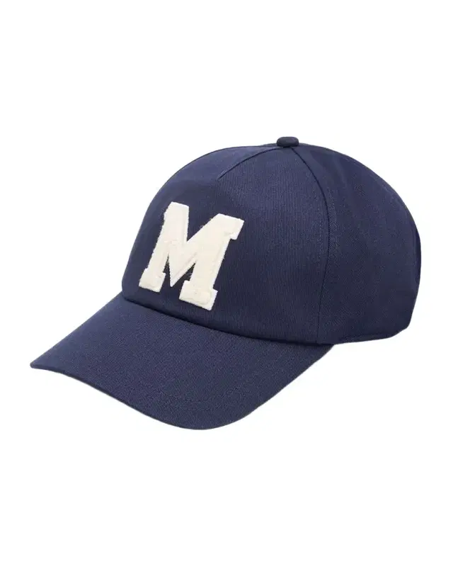 Moncler Men 's Maxi-M Logo Cotton Baseball Cap
