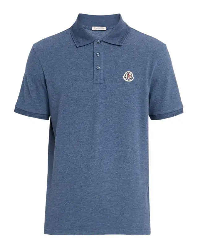 Moncler Men 's Chest-Logo Pique Polo Shirt