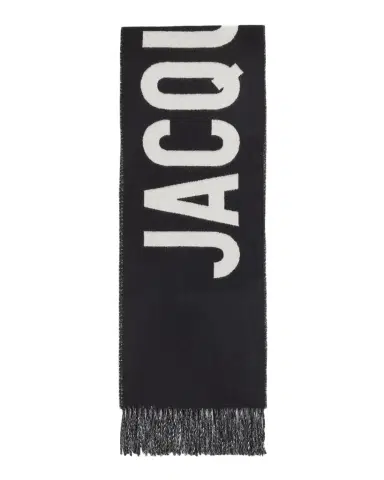 Jacquemus Jacquard Logo Wool Scarf | Thumbnail 1