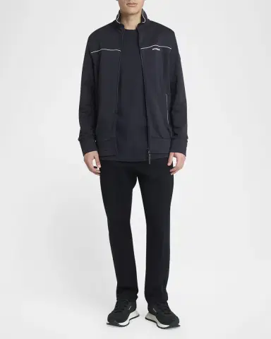 Moncler Men's Fleece Zip Jacket | Thumbnail 2