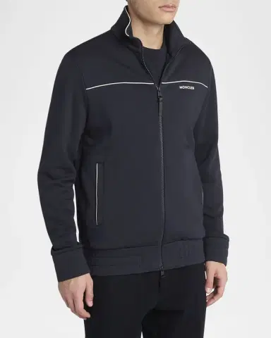 Moncler Men's Fleece Zip Jacket | Thumbnail 4
