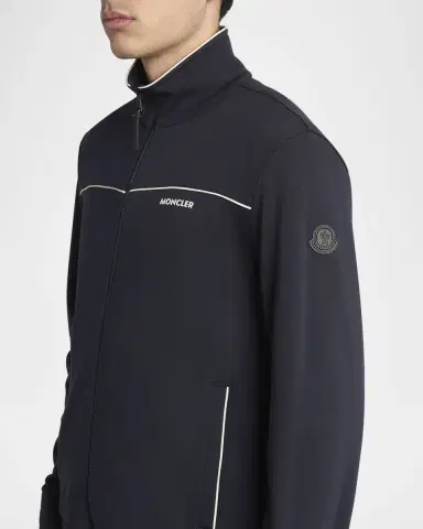 Moncler Men's Fleece Zip Jacket | Thumbnail 5
