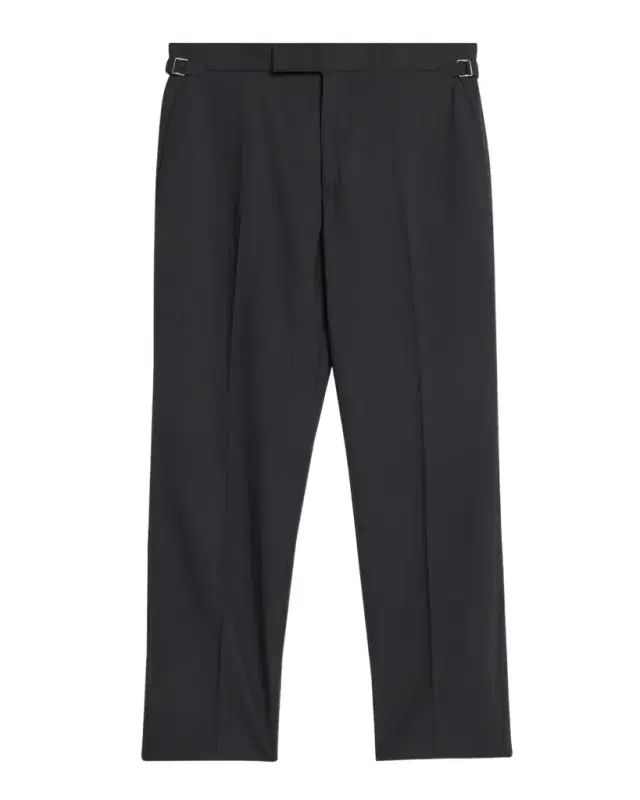 TOM FORD Men 's O Connor 120s Wool Flat-Front Trousers