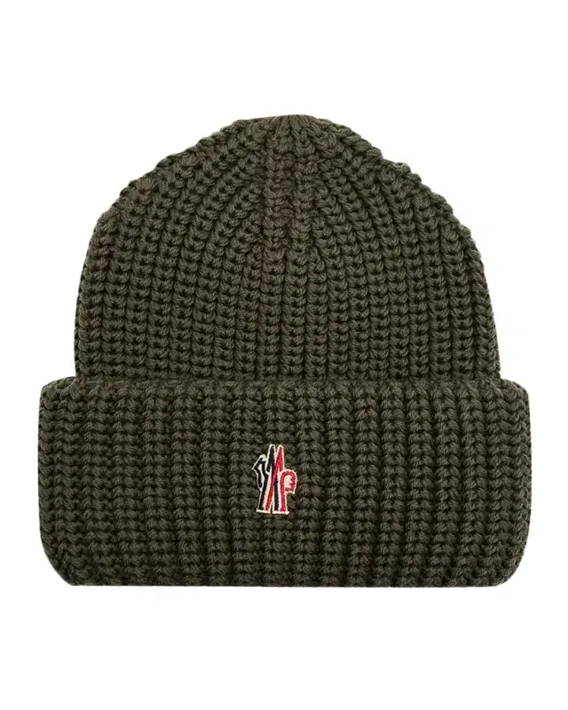 Moncler Grenoble Men's, Rib-Knit Wool Beanie