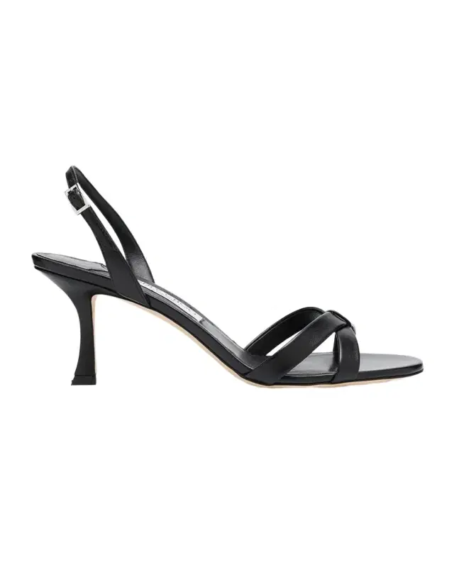Jimmy Choo Elsy 70 Leather Sandals