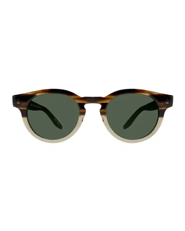 Barton Perreira Men 's Oxford Acetate Round Sunglasses